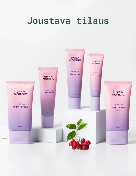 Joustava tilaus: the Berries - ihonhoitosetti